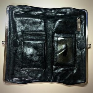 Black Hobo International Lauren Clutch Wallet